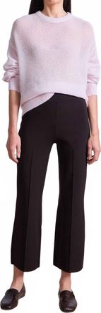 Apiece Apart Rene Pull On Pants In Deep Espresso