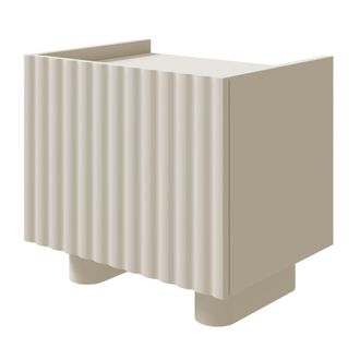 Selsey Selsey Fiorra - Mesita De Noche - 48 Cm - Gris Greige