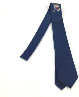Louis Vuitton Pre-owned Silk home-office - Dames - Vintage Accessoires - Blauw - ONE Size - Vintage