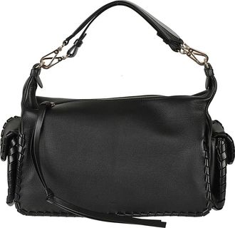 Chlo&eacute; Nahir Bag - Dames - Handtassen - Zwart - ONE Size - Leer - Tassen