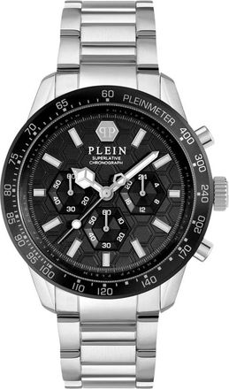 Philipp Plein Pleinmeter Chronograph Pwpya 0424 - Heren - Horloges - Grijs - ONE Size - Accessoires