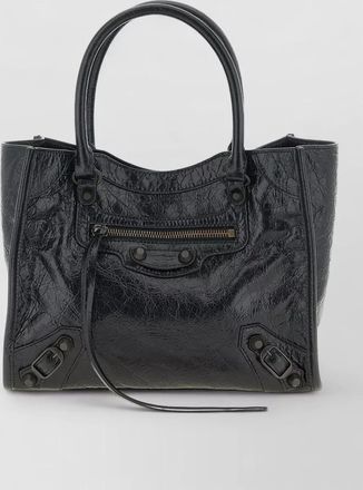 Balenciaga city mini tote bag top handles strap