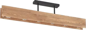 Lindby L&aacute;mpara De Techo malwin En Marr&oacute;n Madera - Lindby