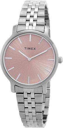 Timex Transcend Quartz Pink Dial Ladies Watch TW2V77400VQ