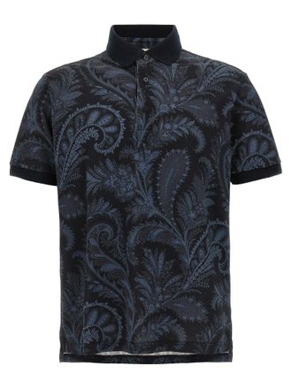 Etro Etro Polo Paisley Blumen