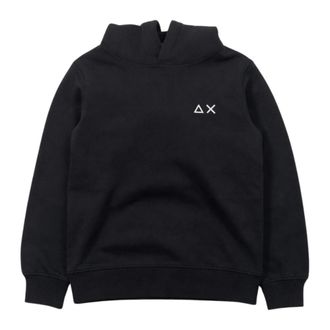 Sun 68 Hooded Sweatshirt - male - Sun68 - Kids Sweatshirts - Black - 6 Y - Kids