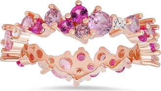 Queen Jewels Ombré Ring in Pink/Rose Gold at Nordstrom Rack, Size 10