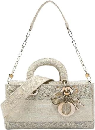 Dior Pre-owned Vintage Satchel - Dames - Vintage Handtas - Beige - ONE Size - Vintage