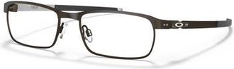 Oakley 52mm Rectangle optical glasses in Grey at Nordstrom