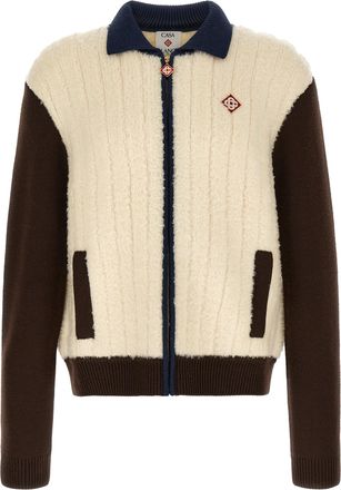 Casablanca Wool Full-Length Mens Jacket
