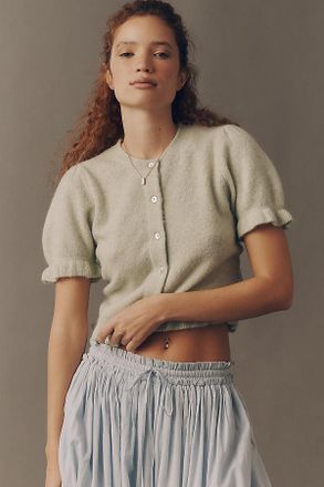 Rails Lora Wool Blend Short-Sleeve Sweater