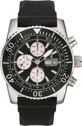Revue Thommen Diver Professional Automatische Chronograaf - Heren - Horloges - Zwart - ONE Size - Accessoires