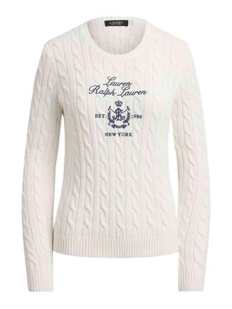 Lauren Ralph Lauren Rinett-long sleeve-pullover-gassed cotton