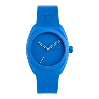 adidas Project Three Blauw Quartz Horloge - unisex - Horloges - Blauw - ONE Size - Accessoires
