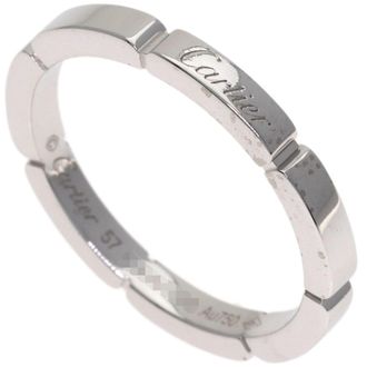 Cartier White Gold White Gold (18K) Band Ring (Pre-Owned)