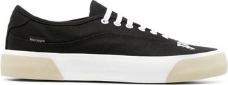Palm Angels Logo Skaters sneakers - men - Cotton/Cotton/Rubber - 40 - Black