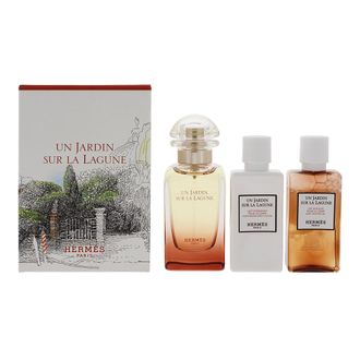 Herm&egrave;s Unisex Herm&egrave;s Un Jardin Sur La Lagune 50ml Eau de Toilette Gift Set - Green - One Size