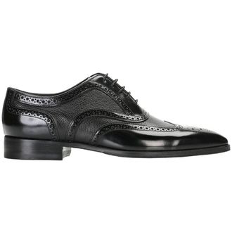 Loake Baskerville Leather Mens Oxfords Shoes - Black - Size:UK 8.5