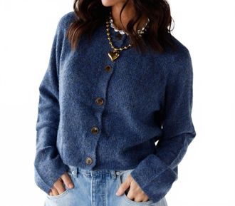 Nia Lisa Crewneck Sweater In Dusk