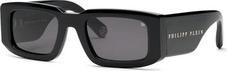 Philipp Plein SPP149V 0700 Mens Sunglasses Black Size 54