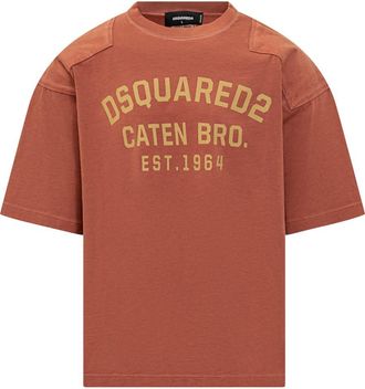 Dsquared2 T-Shirt Logo Caten Bro Dsquared2