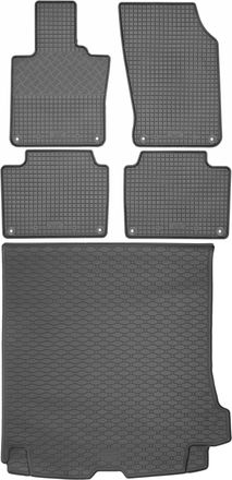 OEM Juego De Alfombrillas De Goma Para Coche Y Maletero Para Volvo V90 Ii Kombi A Partir De Septiembre De 2016