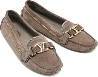 Louis Vuitton Oxford con zip - Marrone