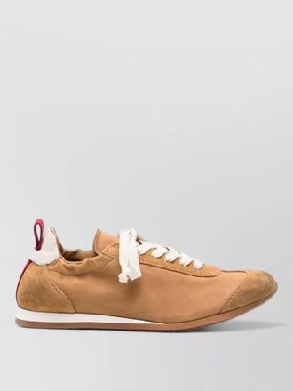 Uma Wang leather low-top sneakers