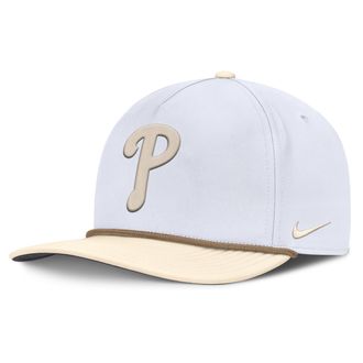 Nike Philadelphia Phillies Pro Mens Nike Mens AeroBill MLB Adjustable Hat in White | NB510H38PP-LZM