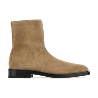 Ferragamo Gerald Ankle Boot - female - Ferragamo - Ankle Boots - Beige - 3 UK - Shoes