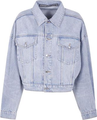 Alexander Wang Light-wash Denim Jacket