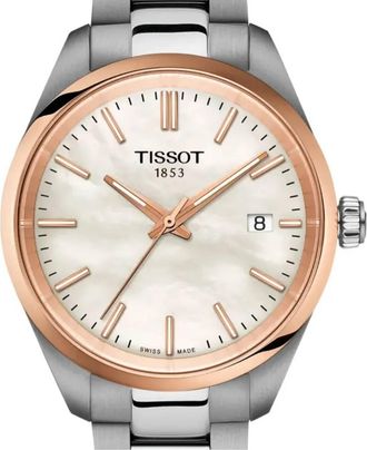 Tissot PR 100 Quartz Mother of Pearl Dial Mens Watch T1502102111100