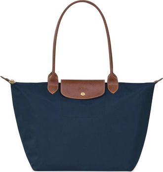 Longchamp Borse Blu-Donna
