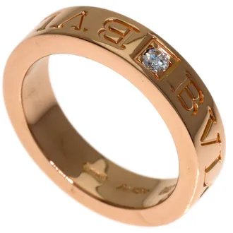 Bulgari Pink Gold (18K) Band Ring (Pre-Owned)