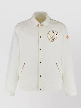Moncler cotton blend lightweight jacket