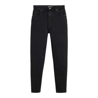Levi's Levis Womens/Ladies Straight Leg Mom Jeans (Black) - Size 25W/30L