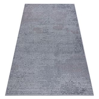 RugsX Alfombra Heos 78596 L&iacute;neas Plata/rosa Grey 120x170 Cm