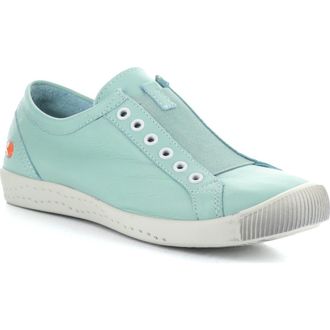 Softinos Irit Low Top Sneaker in 020 Ocean Smooth Lea at Nordstrom Rack, Size 10-10.5Us / 41Eu