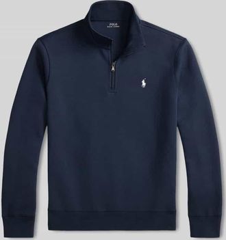 Polo Ralph Lauren Regular Fit Sweatshirt aus Baumwoll-Mix in Marine, Gr&ouml;&szlig;e XXL