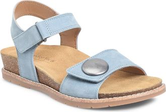 COMFORTIVA Gwen Wedge Sandal in Quarry Blue at Nordstrom, Size 8.5