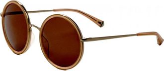 Kate Young for Tura Womens K530-BLS-52 K530 52 BLS June Sunglasses - Brown - One Size