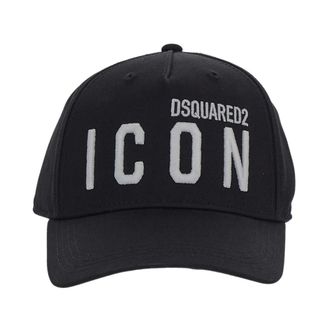 Dsquared2 Caps, unisex, Black, Size: ONE SIZE Icon Baseball Cap