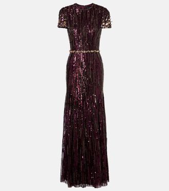 Jenny Packham Ninetta sequined gown