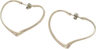 Tiffany & Co. Open Heart 925 Stud Earrings (Pre-Owned)
