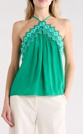 Ramy Brook Tiana Top in Sea Green at Nordstrom Rack, Size Medium