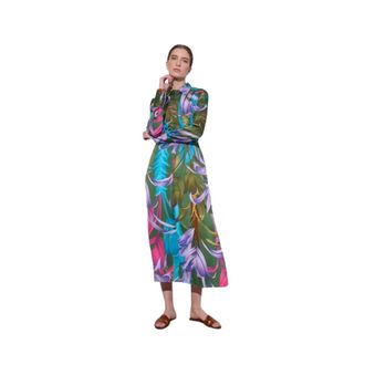 Kaos Dames Jumpsuit Pp 1Tz 059 Synthetische Stof - Dames - Casual kleedjes - Veelkleurig - S - Kleedjes