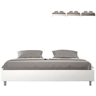 Itamoby Cama Doble Container 180x200 Sommier King Size Azelia K Color: Blanco - Versi&oacute;n: Modelo Est&aacute;ndar