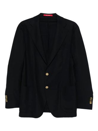 Bagnoli Sartoria Napoli Madrid blazer met enkele rij knopen - Blauw