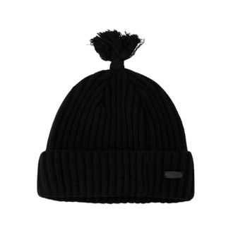 Ader Error Black Wool Beanie Hat - male - Ader Error - Accessories - Black - ONE SIZE - Accessories