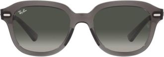 Ray-Ban Erik Grey Gradient Square Unisex Sunglasses RB4398 667571 53